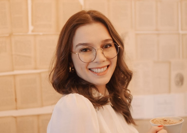 Psicóloga sorridente